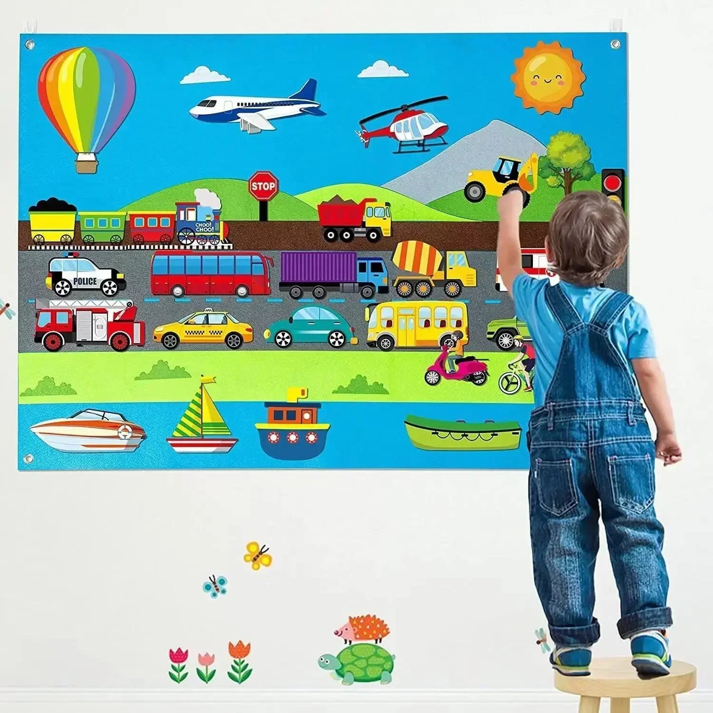 Learning Farm Animal Playset Toys - Luxicro
