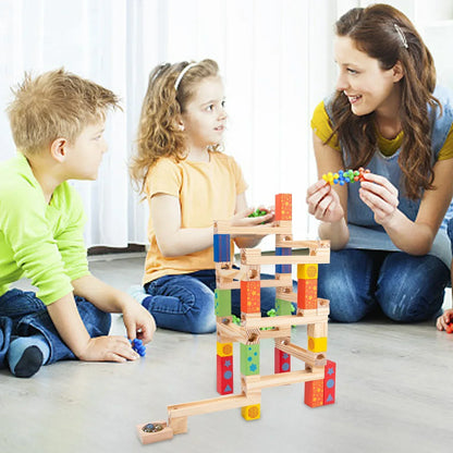 Exciting Marble Track Construction Toy Set - Luxicro