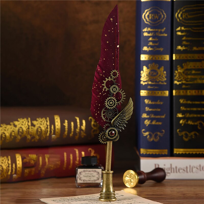 Premium Phoenix Quill Calligraphy Pen Set