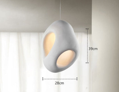 Edgy Modern Metal LED Pendant Lamp