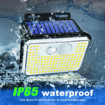 Bright Outdoor Solar Wall Light with Motion Sensor
