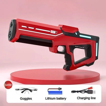 Powerful Splash Gun Rechargeable Water Pistol Long Range Kids Toy