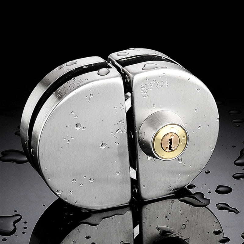 Secure Stainless Steel Sliding Glass Door Lock