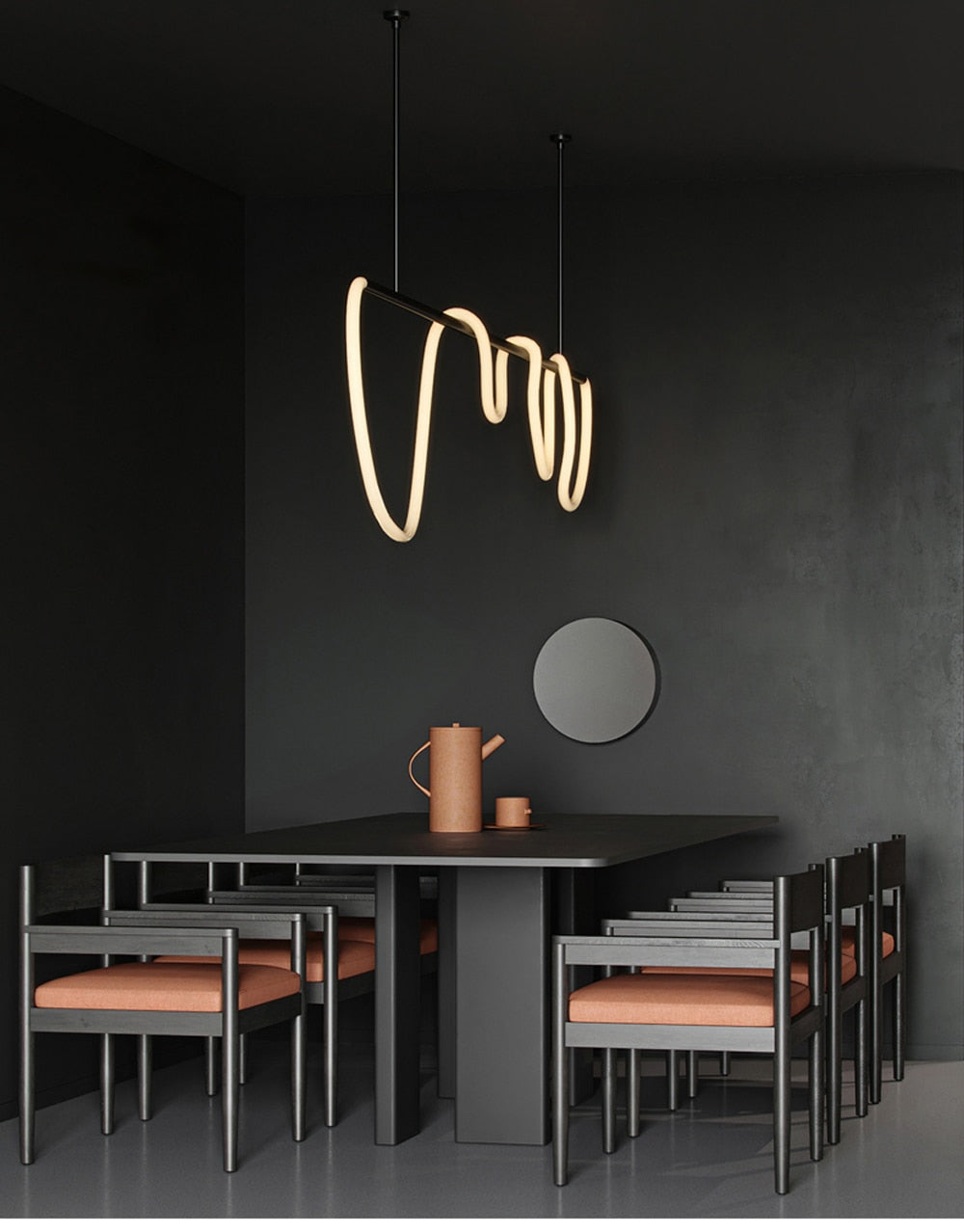 Modern Dimmable LED Ceiling Light Fixture