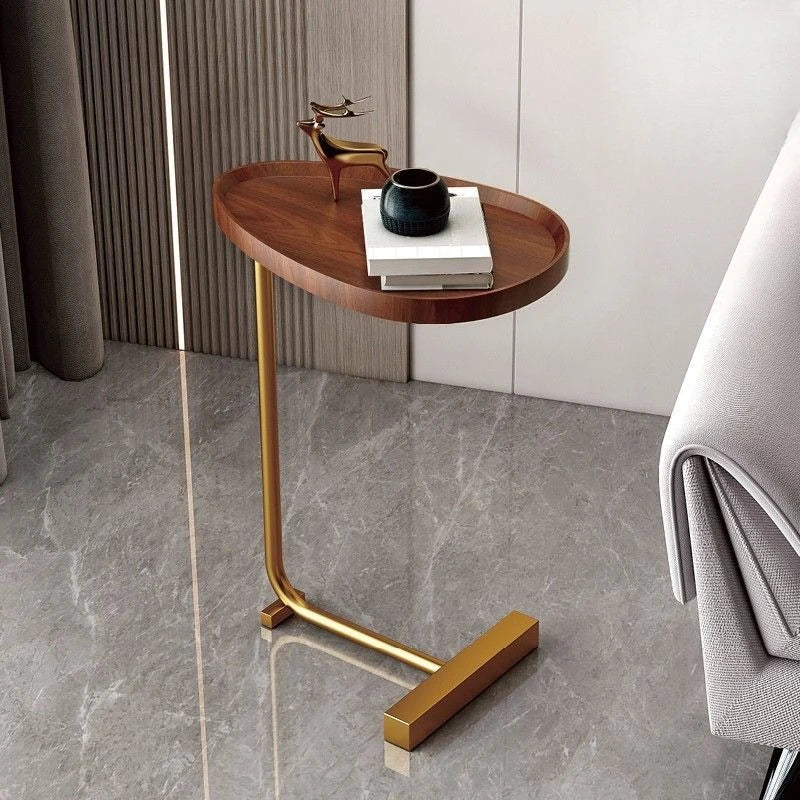 Compact End Table for Sofa or Bedside Use