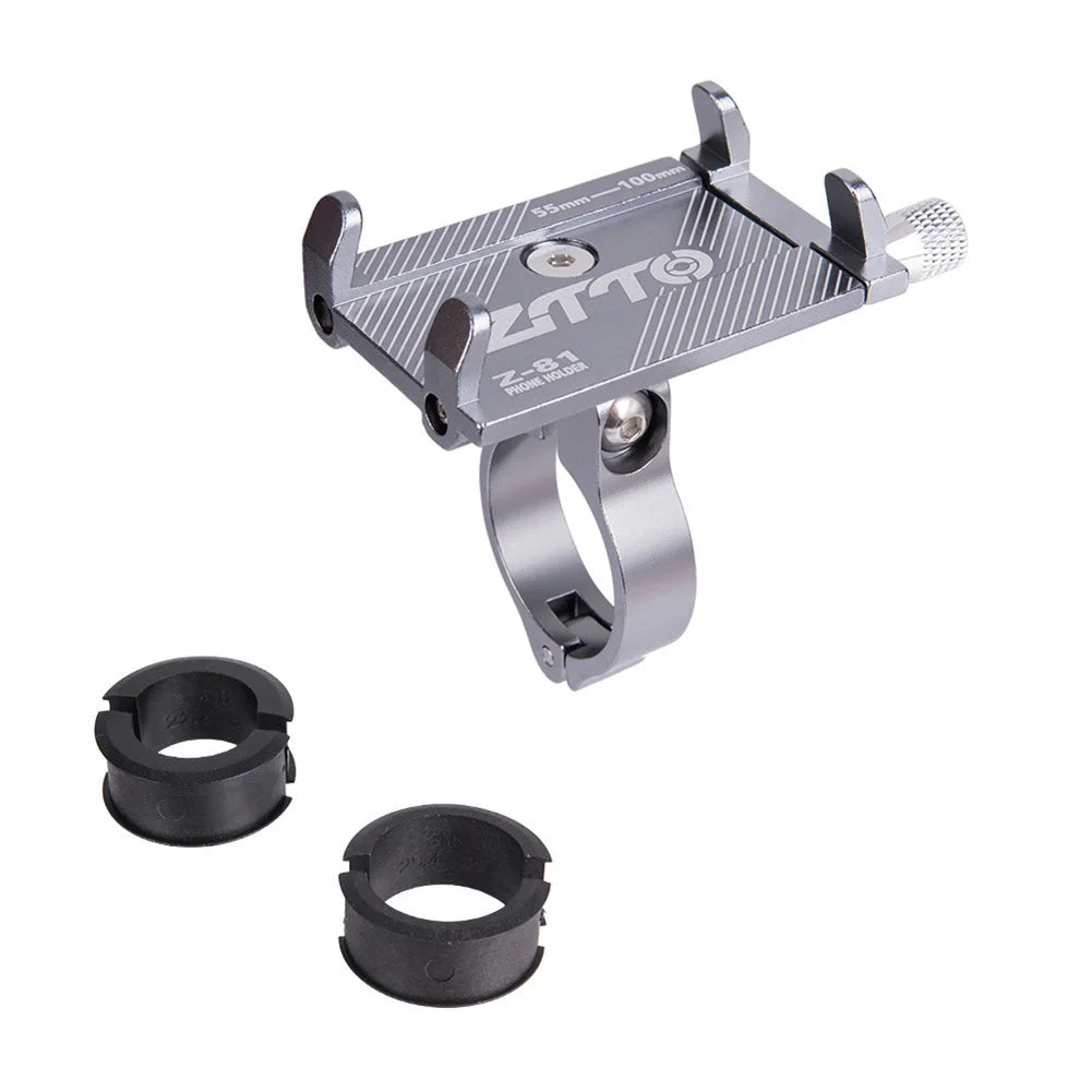 Strong Bicycle Phone Holder Adjustable Rotating Clamp