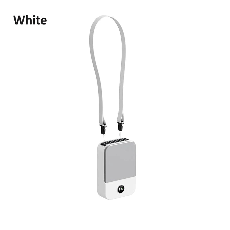 Compact Personal USB Neck Fan with 3 Speed Settings