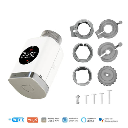Wireless Thermostat Valve with WiFi and Remote Control