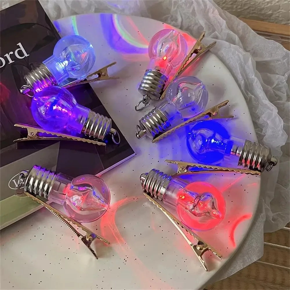 Sparkly LED Hair Clip Light