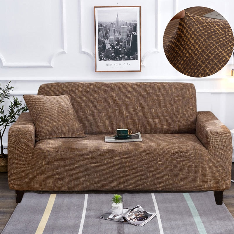 Comfortable Fit Elastic Couch Cover