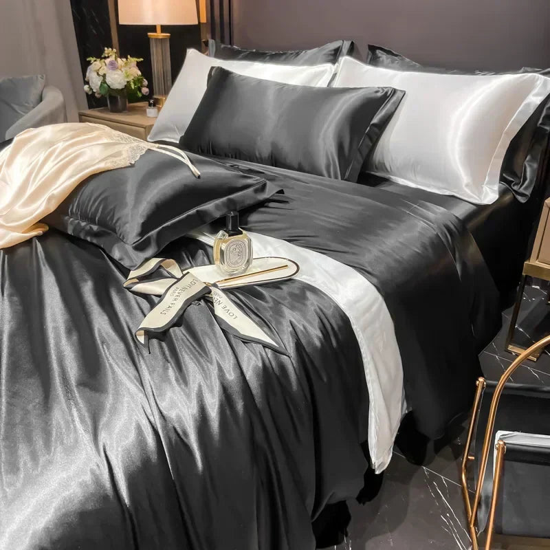 Luxurious Smooth Silk Bedding Set