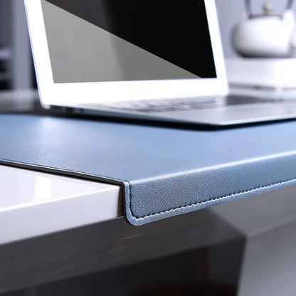 Soft Leather Desk Mat - Ergonomic Wrist Support - Luxicro