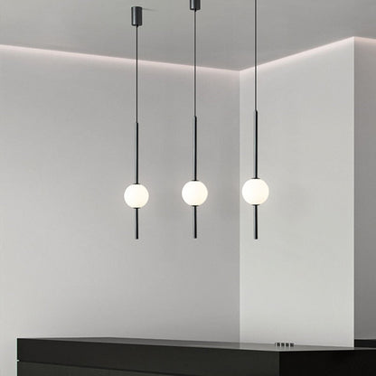 Minimalist Clear Globe Hanging Light