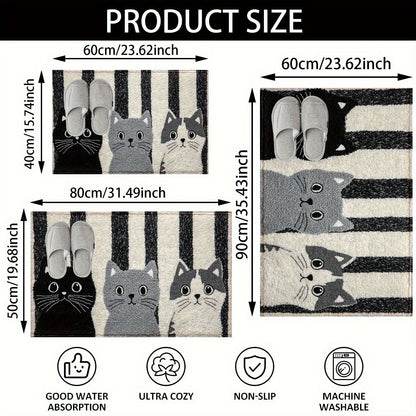 Vibrant Pet Friendly Floor Mat with Grip Backing