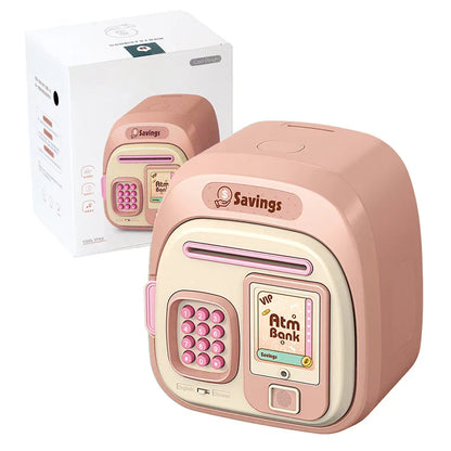 Fun Kids Money Box Password Safe Piggy Bank