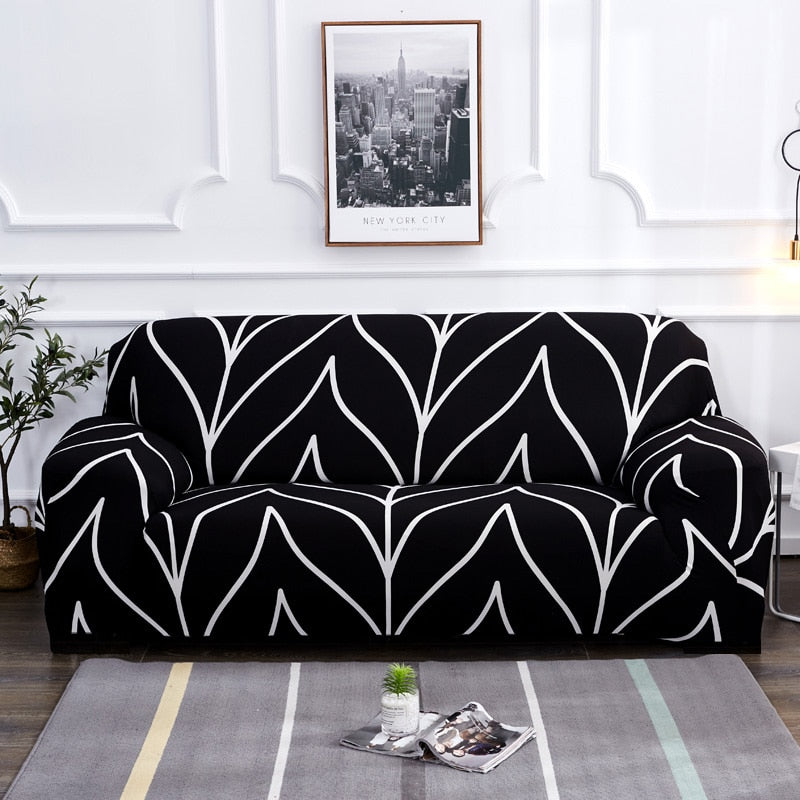 Comfortable Fit Elastic Couch Cover