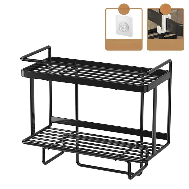 Space Saving Above Toilet Storage Rack