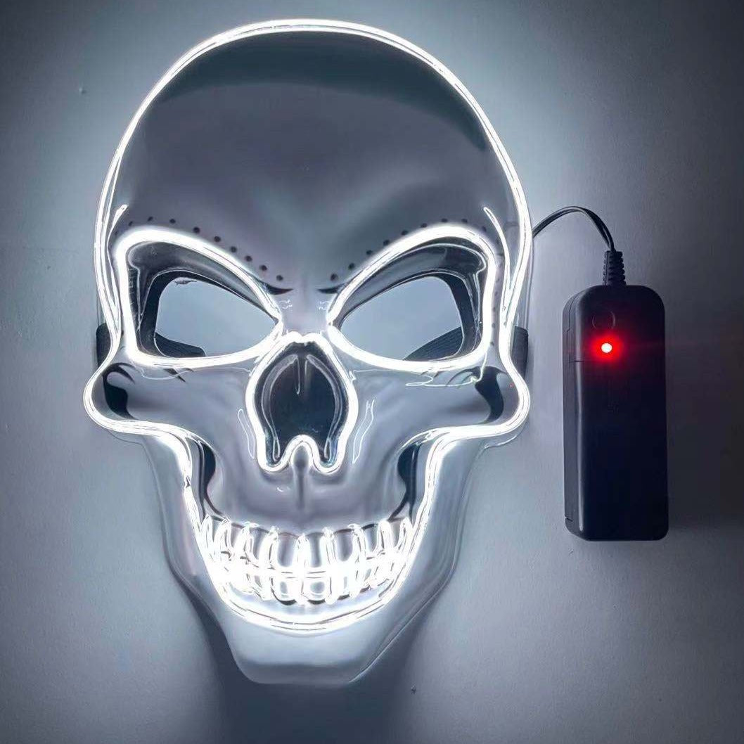Glowing LED Halloween Mask