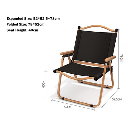 Compact Collapsible Outdoor Camp Chair