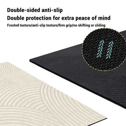 Non Slip Bathroom Rug Fast Drying Shower Mat