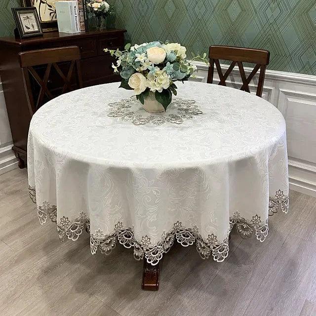 Beautiful Flower Print Table Cover