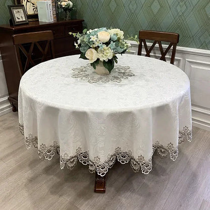 Beautiful Flower Print Table Cover