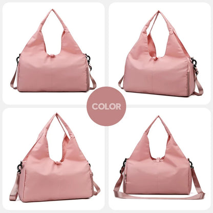 Athletic Gym Bag with Shoe Compartment