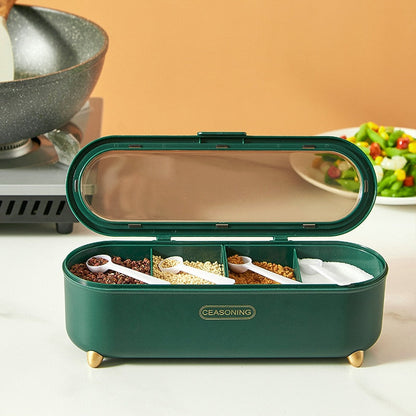 Compact Folding Spice Organizer Box