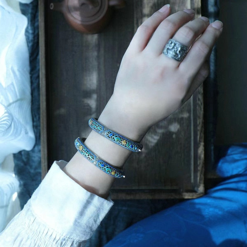 Trendy Snap-On Charm Bangle