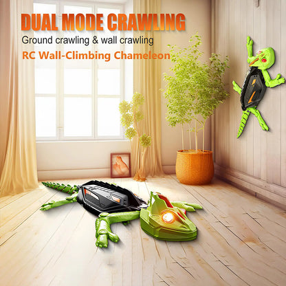 Fun RC Wall Climber LED Toy for Kids - Luxicro