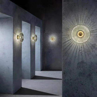 Floral Home Wall Light Fixture