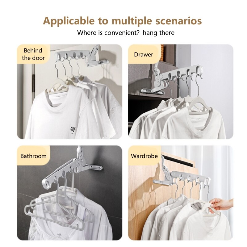 Folding Compact Clothes Drying Rack