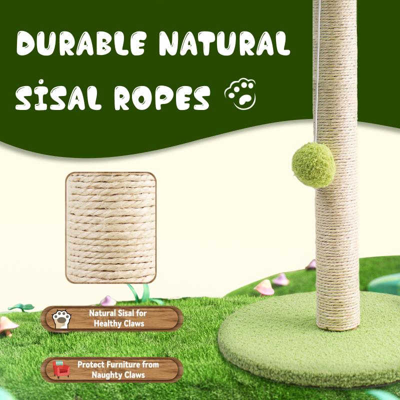 Cozy Cat Tower Scratch Post
