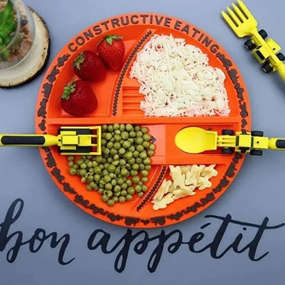 Fun Kids Dinosaur Dinner Set