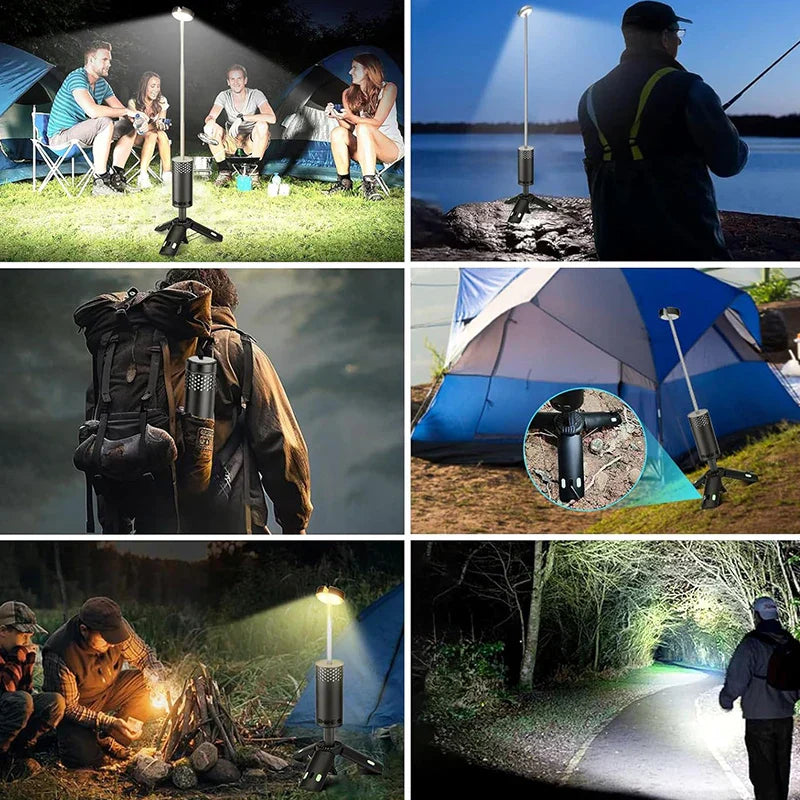 Compact Rechargeable Outdoor LED Lamp