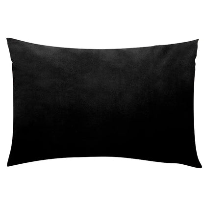 Luxurious Soft Black Cushion Cover - Luxicro