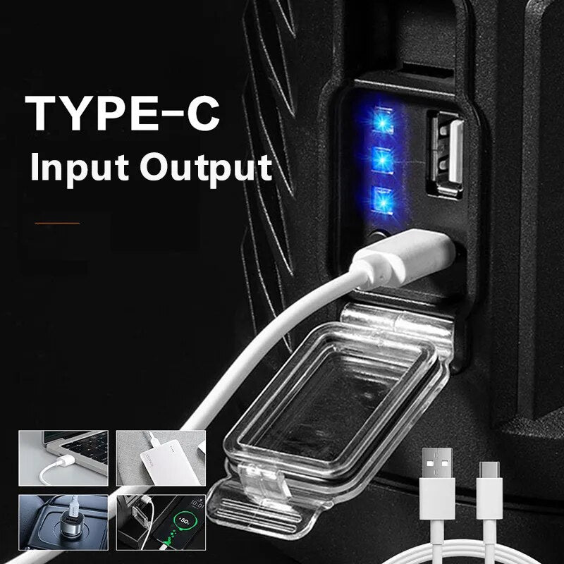 Bright Long-Lasting LED Torch Light