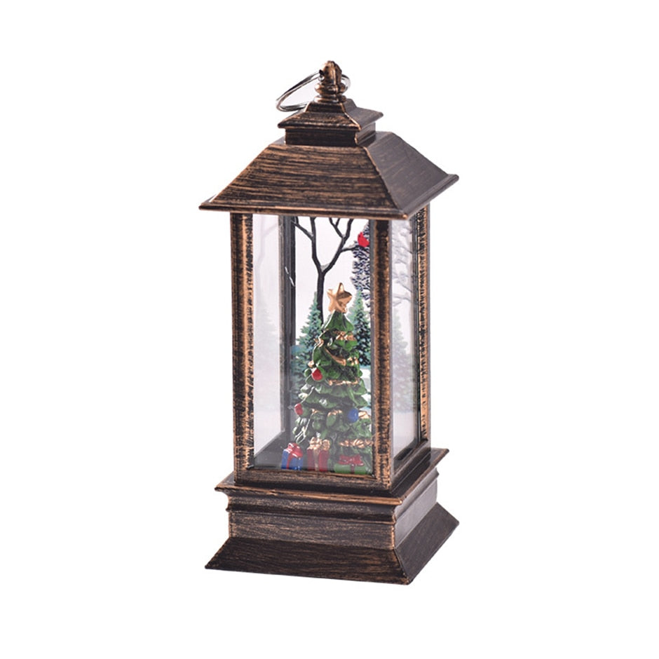 Rustic Mini Christmas Lantern