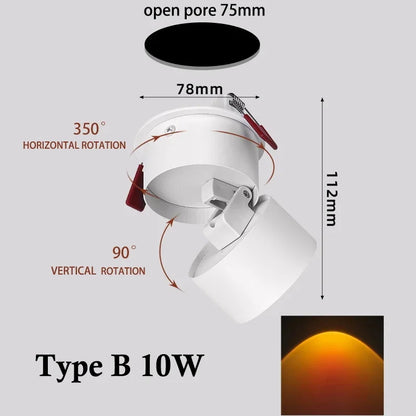 Warm LED Ambient Wall Light