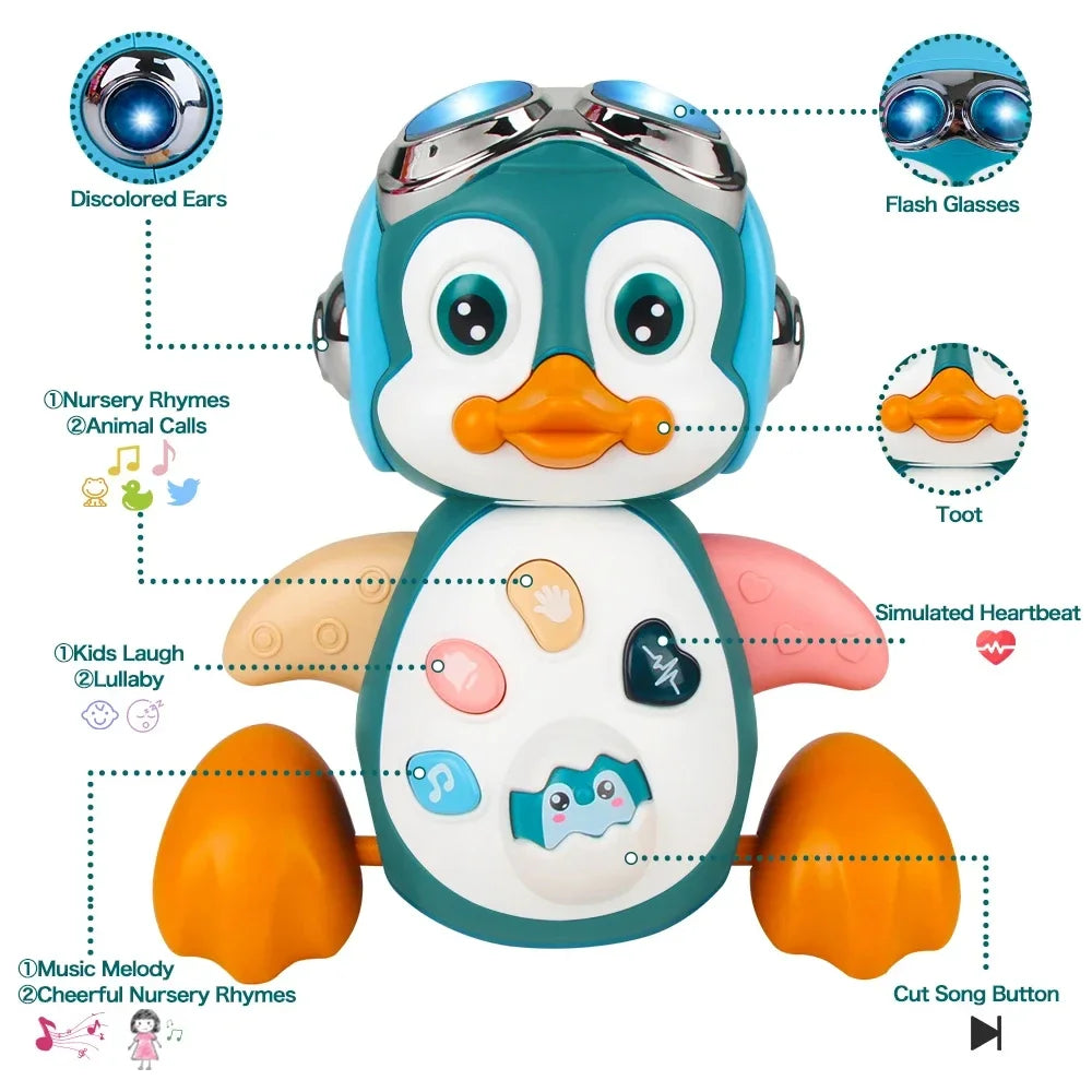 Cute Singing Penguin Baby Toy