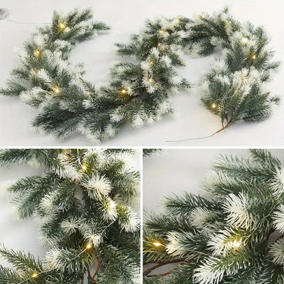 Bright Pine LED Holiday Garland