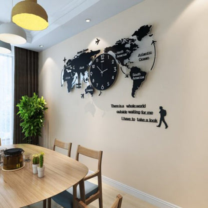 Stylish 3D Acrylic DIY Wall Clock