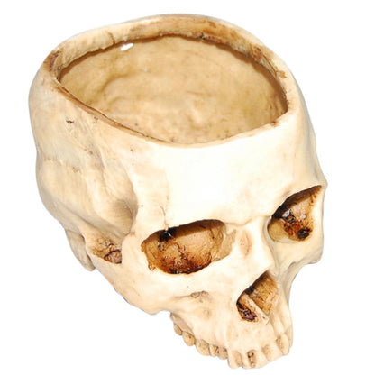 Decorative Skull Shaped Ceramic Vase