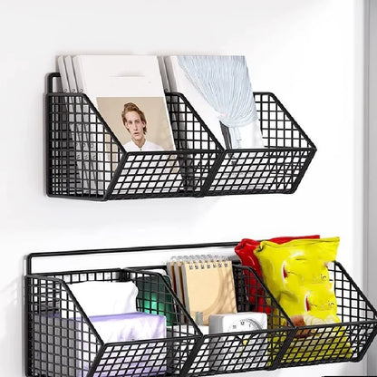 Compact 3-Level Kitchen Storage Rack - Black