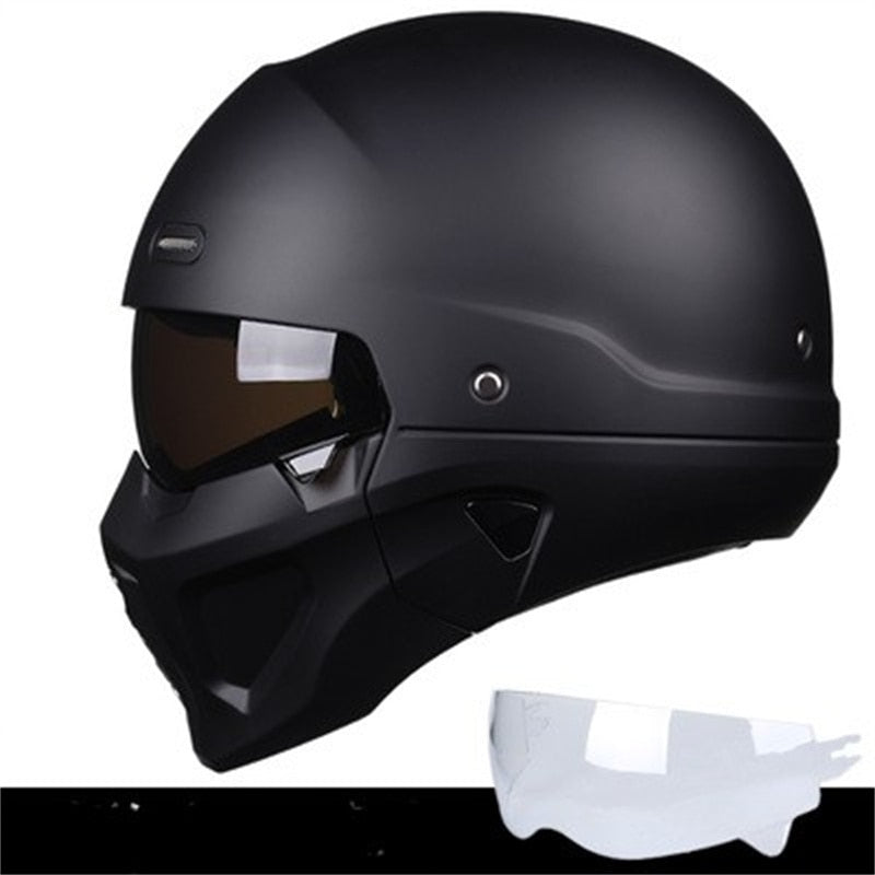 Safe Motorcycle Full Face Removable Helmet