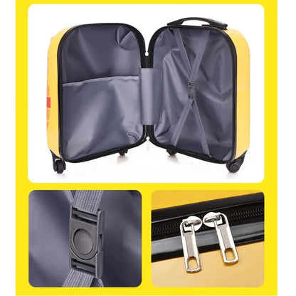 Colorful Kids Suitcase Sydney Character Cover