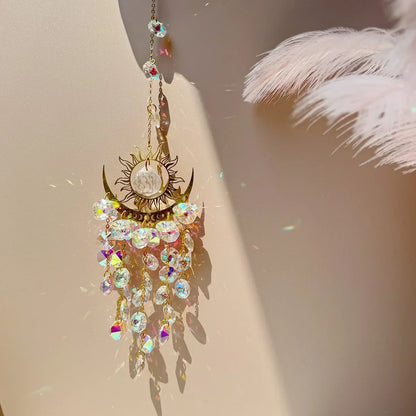Beautiful Crystal Glass Suncatcher Ornament