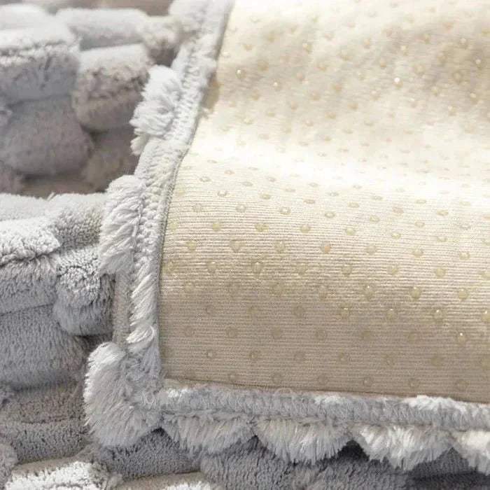 Cozy Plush Bedding with Grip Bottom