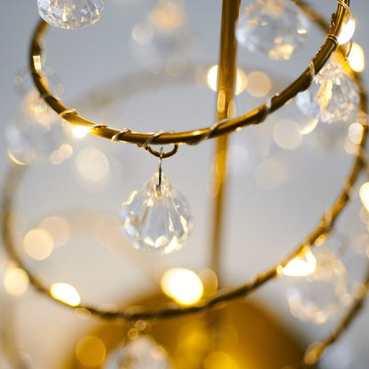 Luxurious Glass Table Light Fixture