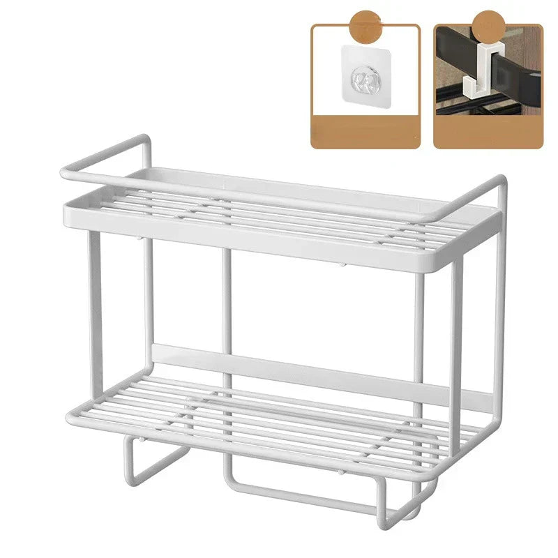 Space Saving Above Toilet Storage Rack